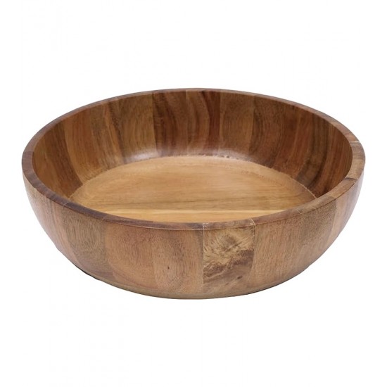 Saladeira Com Colher E Garfo Para Salada 3 Peças Acácia Wood